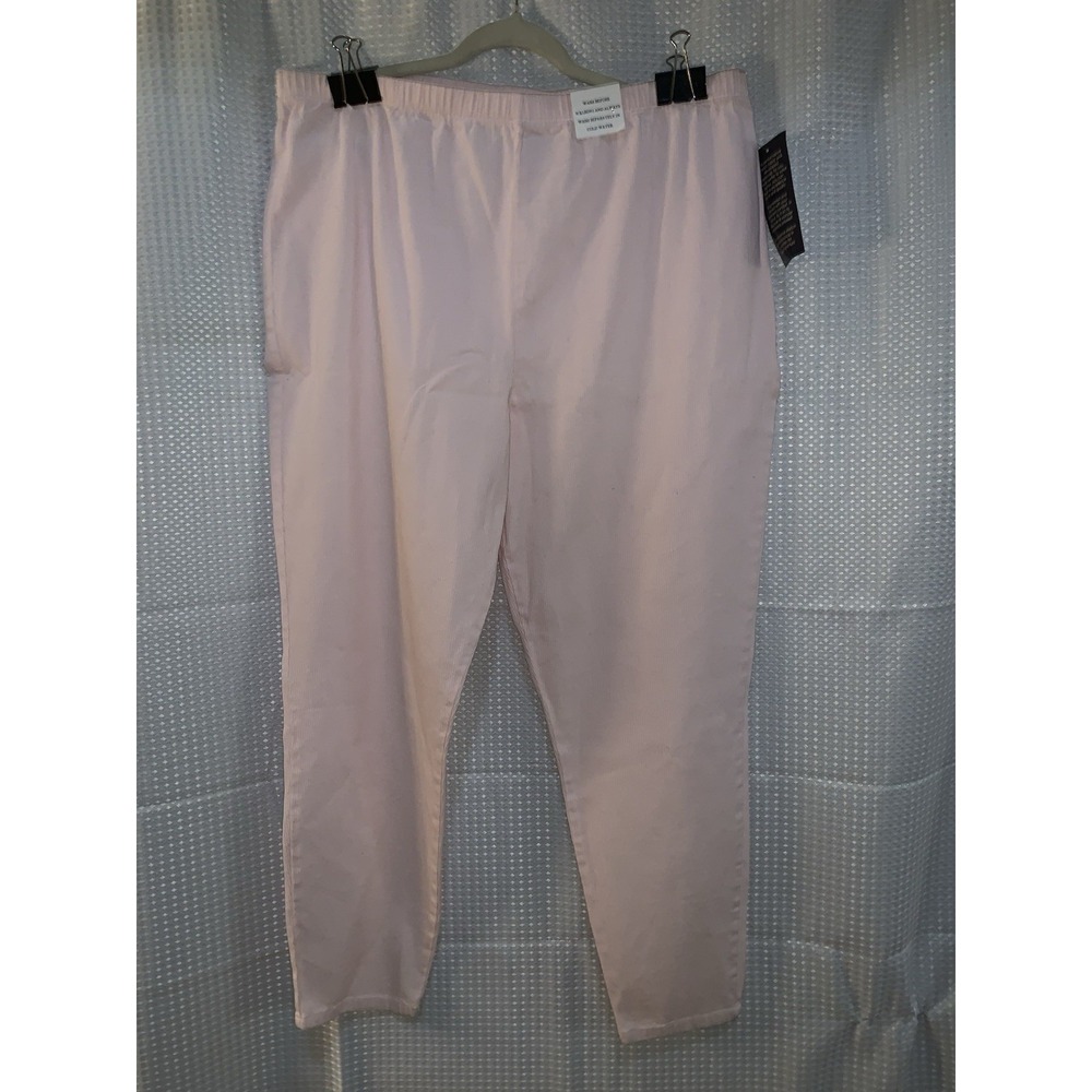LA‎ Blues Stretch Women's 26-28 Pink Plus Pants